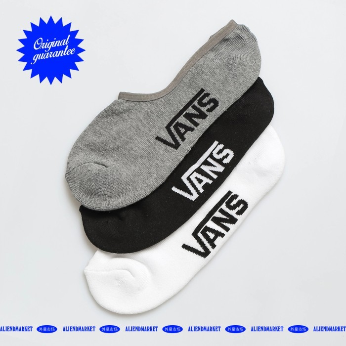Promo Bongkar Gudang~ [SALE Mall] Vans Hidden Socks / Kaos Kaki Vans Pendek / Original ㅤ - Putih