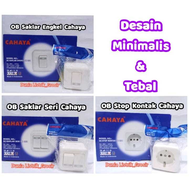 OB Engkel OB Seri OB Stop CAHAYA  OB Tempel Murah SNI, Grosir Murah