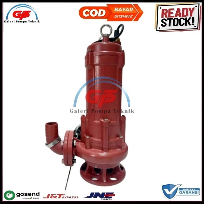 Submersible Pump Kolam Ikan 2.5inch Pompa Celup Air Kotor Sewage Pump