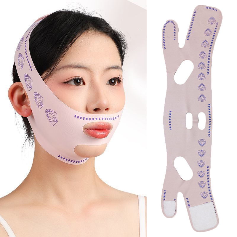[COD]Facial Slimming Bandage Shaping Lifting V Face Mask Thin Double Chin Bandage Mask Mulus Masker