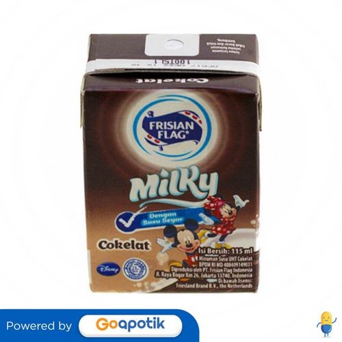 

Frisian Flag Milky Susu Rasa Cokelat 115 Ml