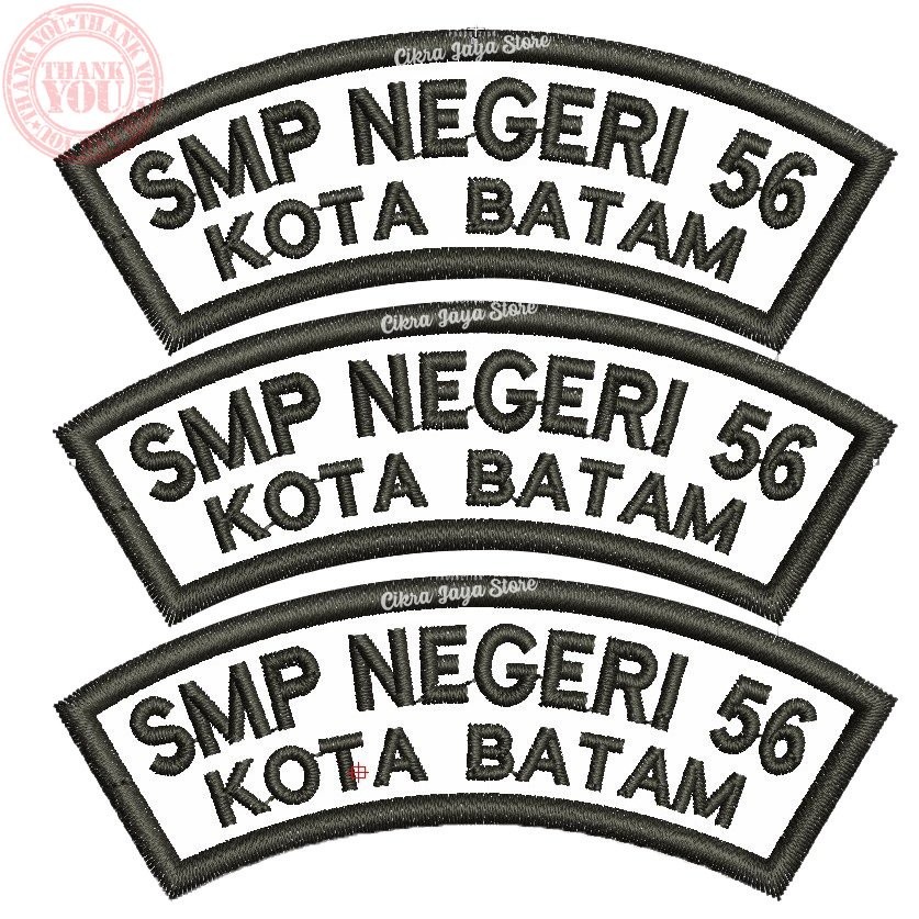 

Bordir Bet Alamat // Logo Sekolah // Bet Lokasi // Papan Nama Bebas Request // Hanya 2 Baris Terbaru bordir