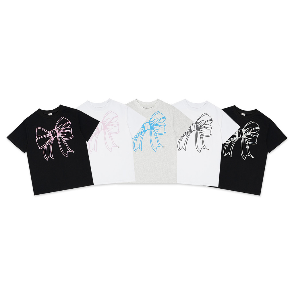 RonRon Big Ribbon Line T-Shirt