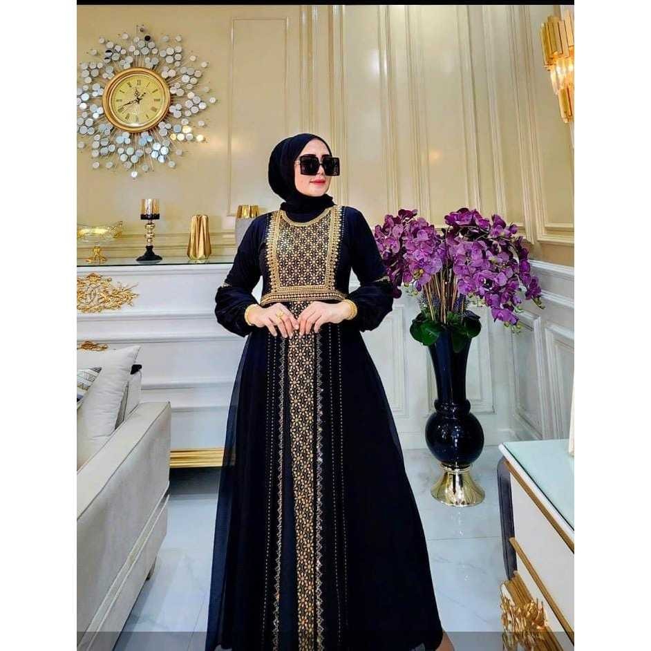 [PARADE SALE] Abaya premium gamis arab turkey hikmat terbaru 158