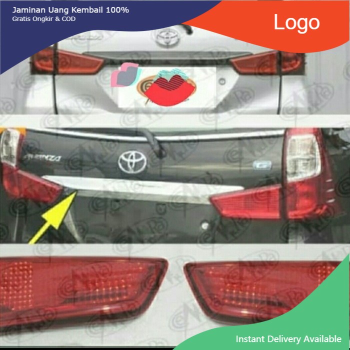 trunklid grand All New avanza Reflektor upgrade type E jadi ke Type G Little