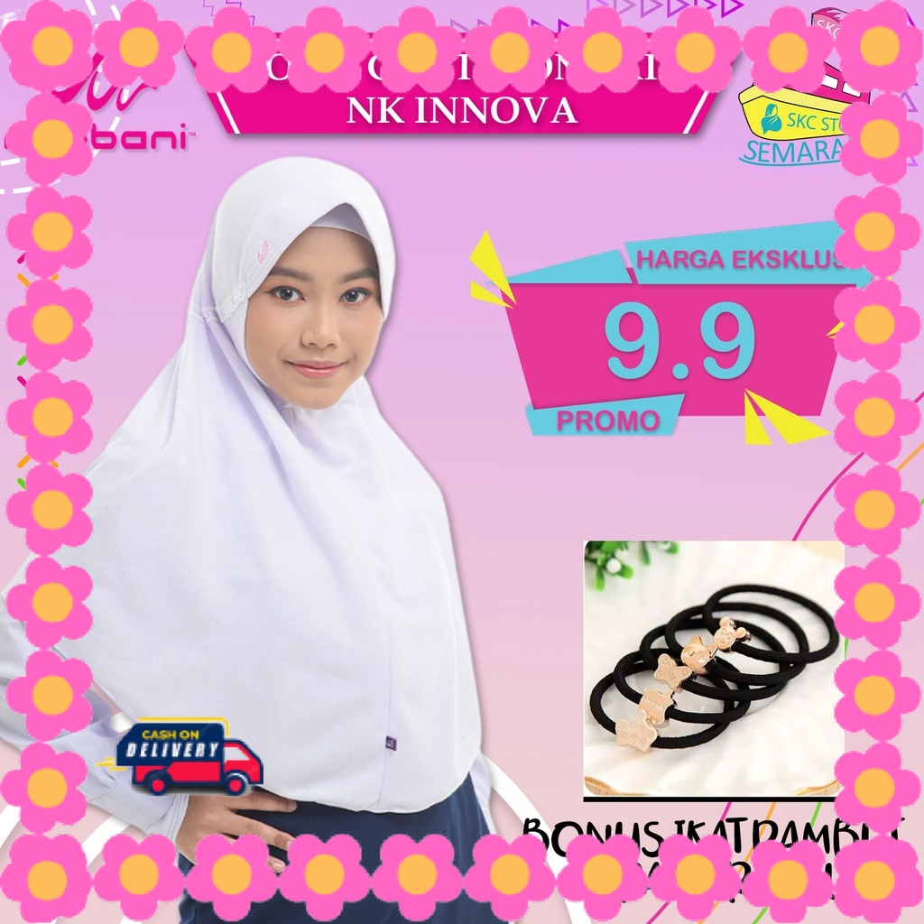 HIJAB WANITA MUDA CASUAL Pashmina Girly Syar i JUMBO / Jilbab Rabbani Asli Innova Termurah - Kerudun