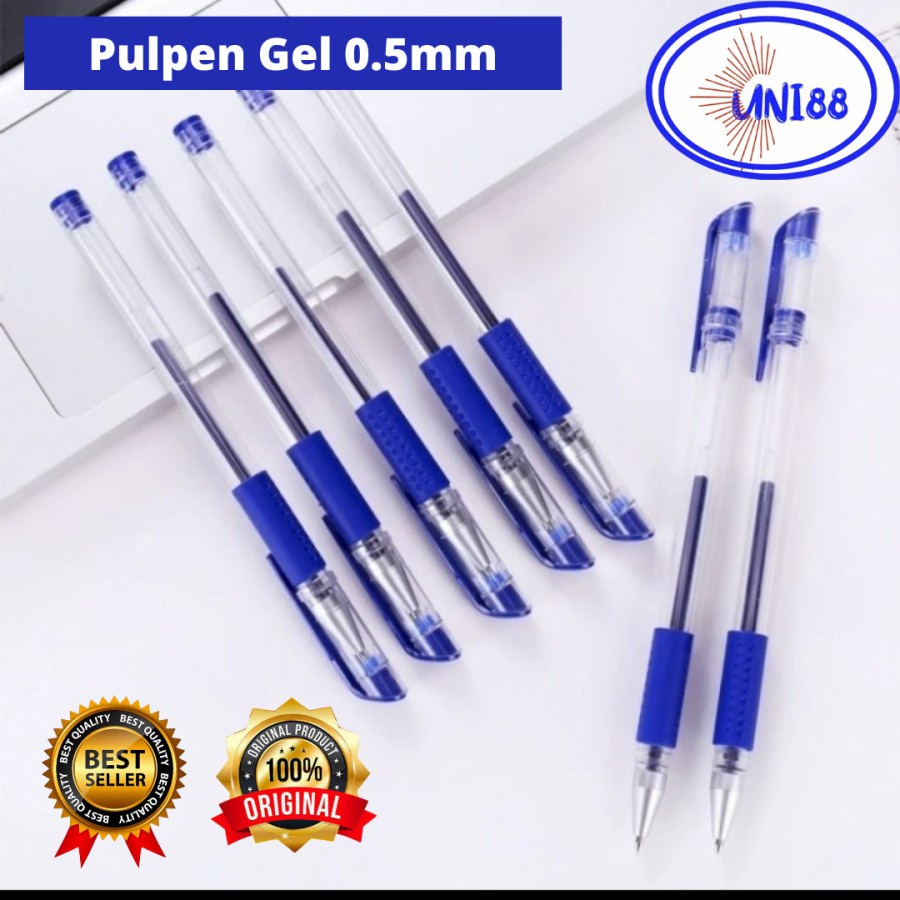 

Pulpen Gel Standard Hitam Biru Merah Pen Ballpoint Tinta Cair Pena Gel Pena Sekolah Pulpen Warna Murah Perlengkapan Sekolah Kantor
