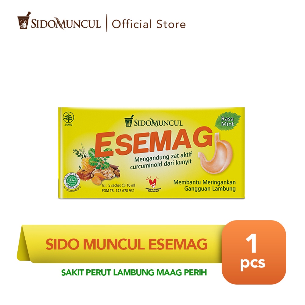 

❤️HRM❤️ Sido Muncul Esemag Cair 5 Sachet- Supplemen Sakit Perut Lambung Maag Perih