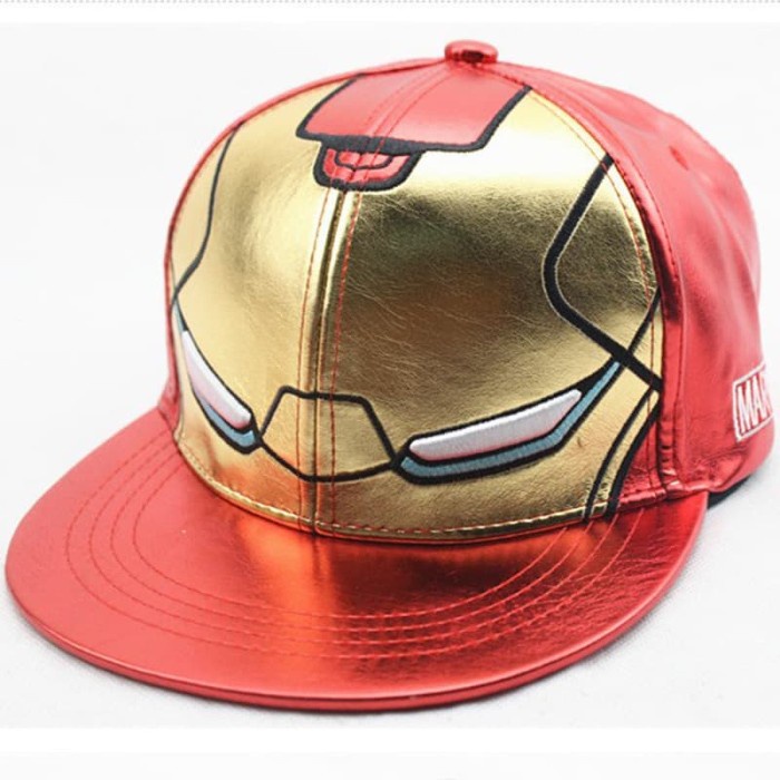 Topi anak karakter marvel iron man baseball cap YL37