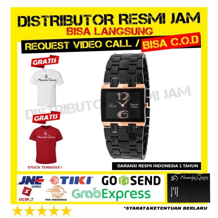 JAM ALEXANDRE CHRISTIE AC2562 2562LH AC2562LH GARANSI RESMI 12 BULAN