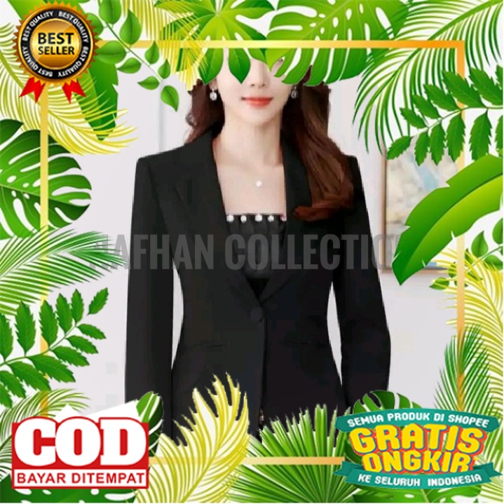PAKAIAN BLAZER MODEL TERKINI MURAH /Blezer Kerja Wanita | Jas Kerja Wanita | Blazer Formal Wanita