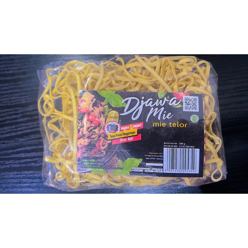 Djawa Mie  Telor Jawa Tanpa Pengawet 100gram  ED.8/2024 ECER