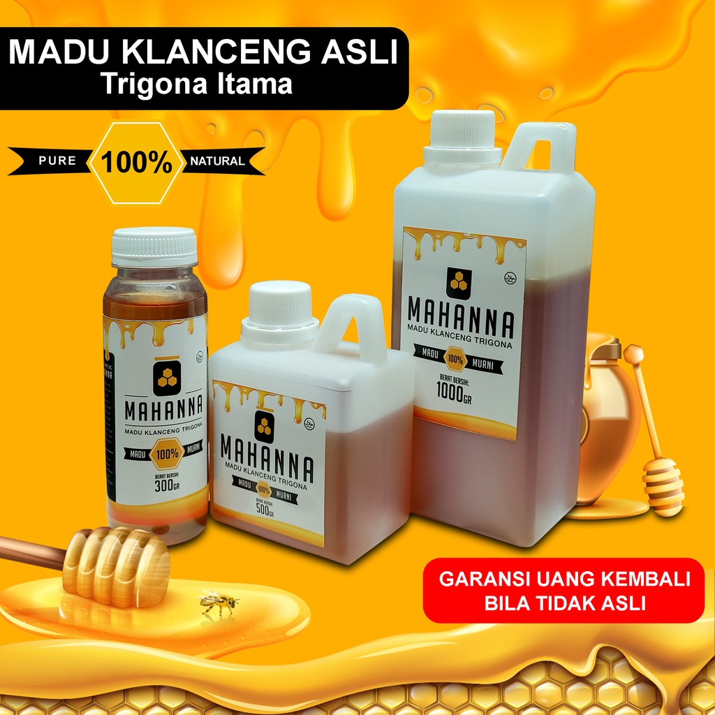 

Madu Asli Murni Klanceng Trigona Clip 500gr Non Uray Tj Alshifa Kelulut Asli Trigona murni 100% Asli Ternak Sendiri