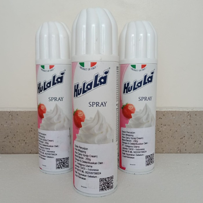 

HULALA WHIPPING CREAM SPRAY