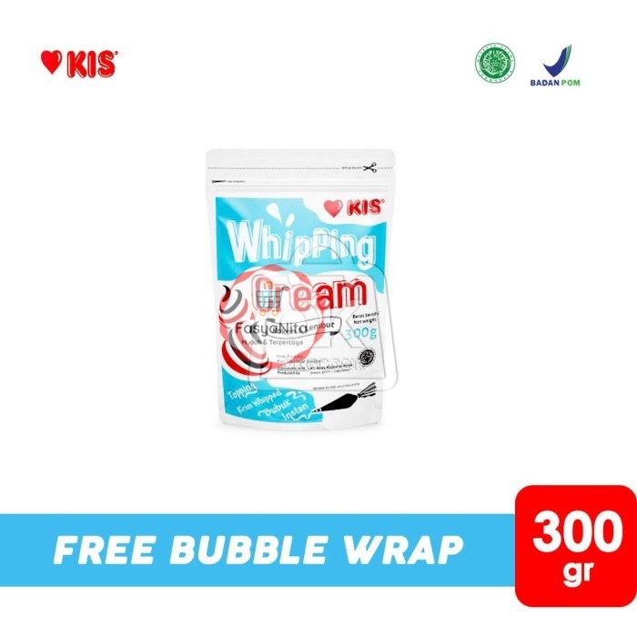 

KIS Whipping Cream Powder / Bubuk (300 gr) - FasyAnita Mart Denpasar