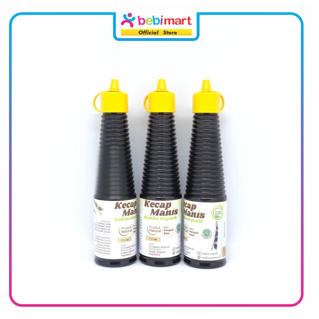 

Lingkar Organik Kecap Manis Kedelai Organik 150 ml