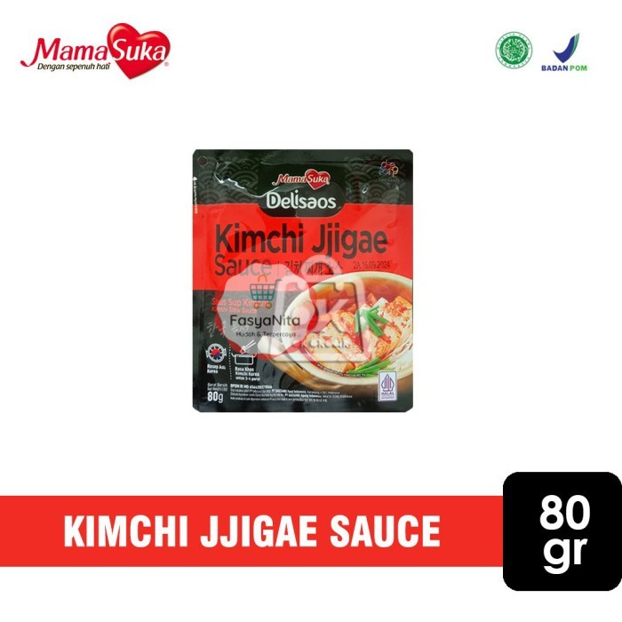 

Kimchi Jjigae Sauce Mamasuka Delisaos / Saus Sup Kimchi (80 gr) - FasyAnita Mart Denpasar