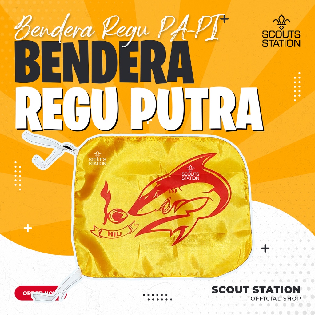 Bendera Regu Putra / Bendera Regu Pramuka