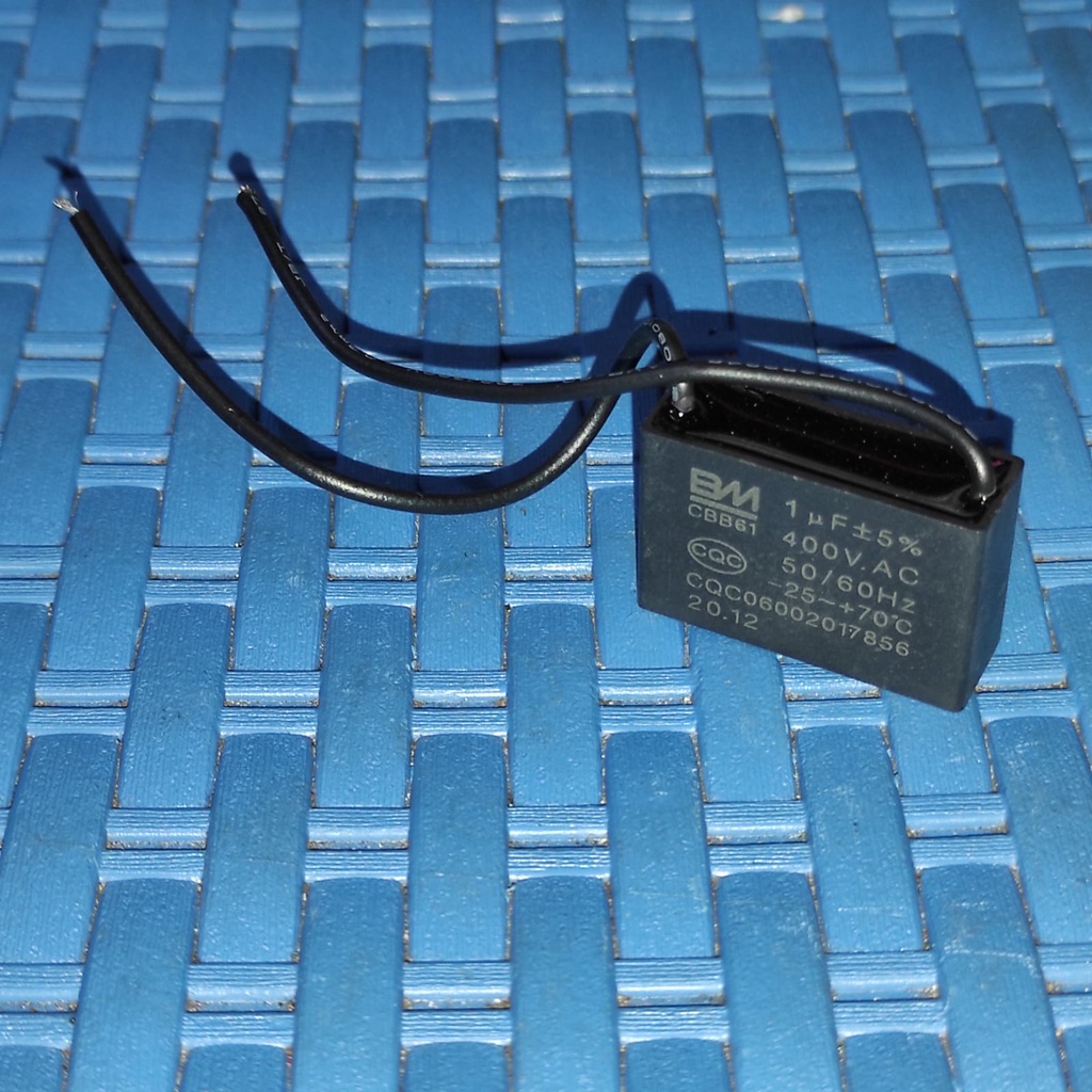 KAPASITOR 1 MICRO MASPION KIPAS ANGIN EXHAUST FAN TEMBOK NEX ORIGINAL