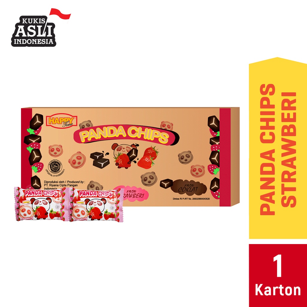 

Happy Time Panda Chips (1 Karton isi 12 Renceng)