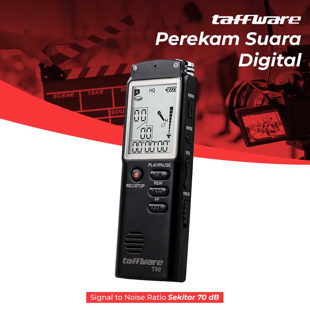 Perekam Suara Digital Voice Recorder 8GB - Perekam Suara Wawancara 8GB