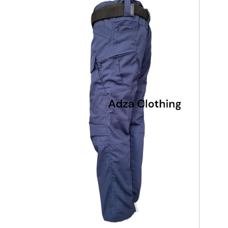 celana tactical panjang pria navy biru dongker premium