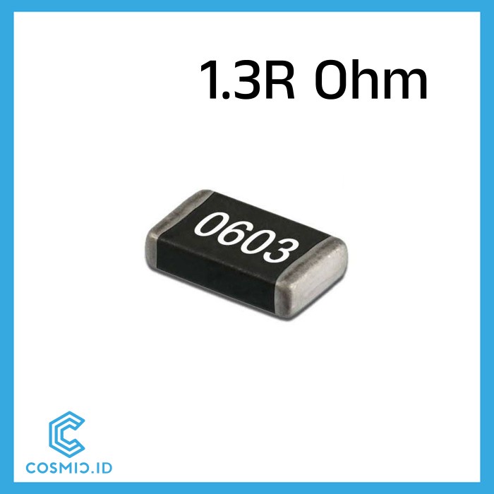 Resistor 1.3 Ohm 1.3Ohm 1R3 0603 SMD SMT SMD0603