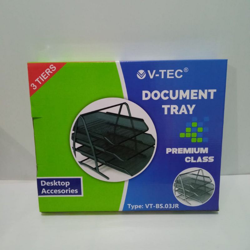 

Document Tray Besi 3 Susun V-tec ( 1pcs )