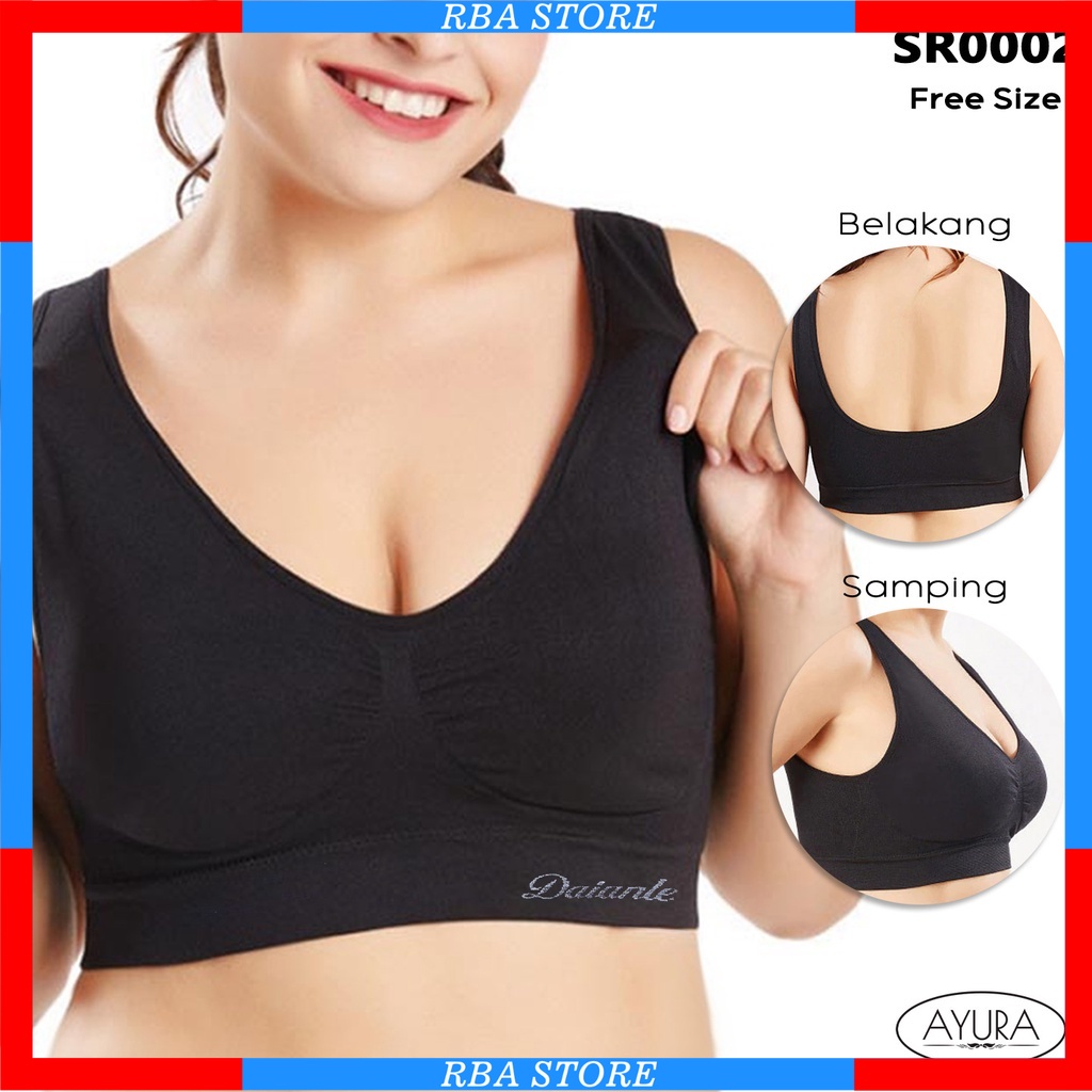 BIG SALE AYURA Sport Bra Miniset Rajut Jumbo 0002