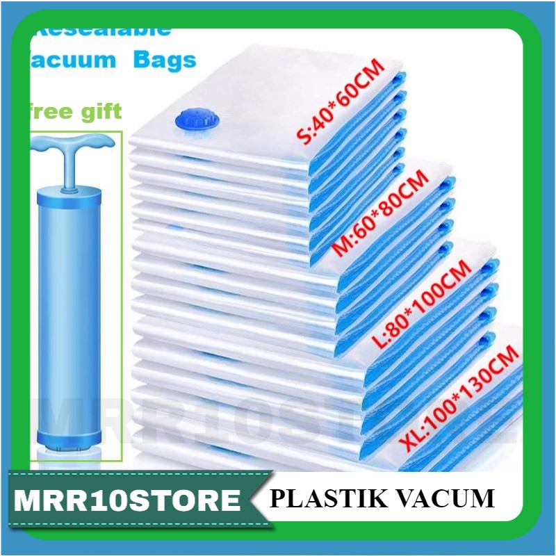 Plastik kompresi vakum /Vacum bag pakaian/VACUM BAG/Vacum Plastic Bag Travel / Vakum Baju Pakaian
