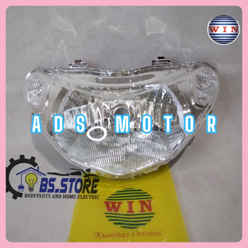 LAMPU DEPAN REFLEKTOR MIO SPORTY MILO SMILE 2008 2009 2010 2011 WIN