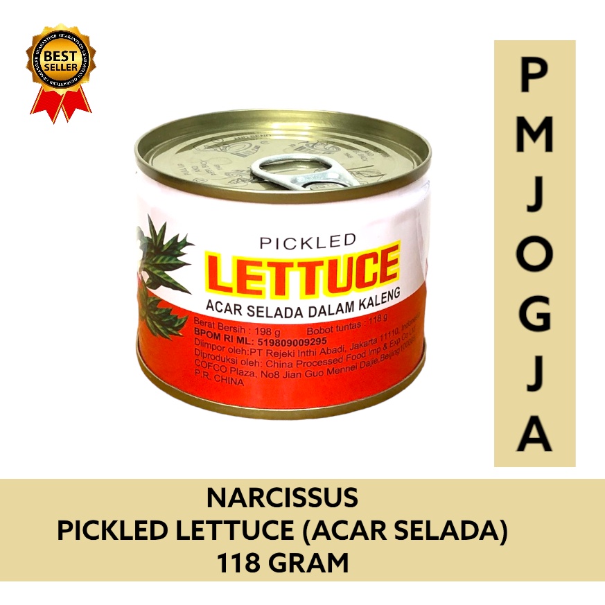 

Narcissus Pickled Lettuce Caisim Acar Selada Kaleng 118gr