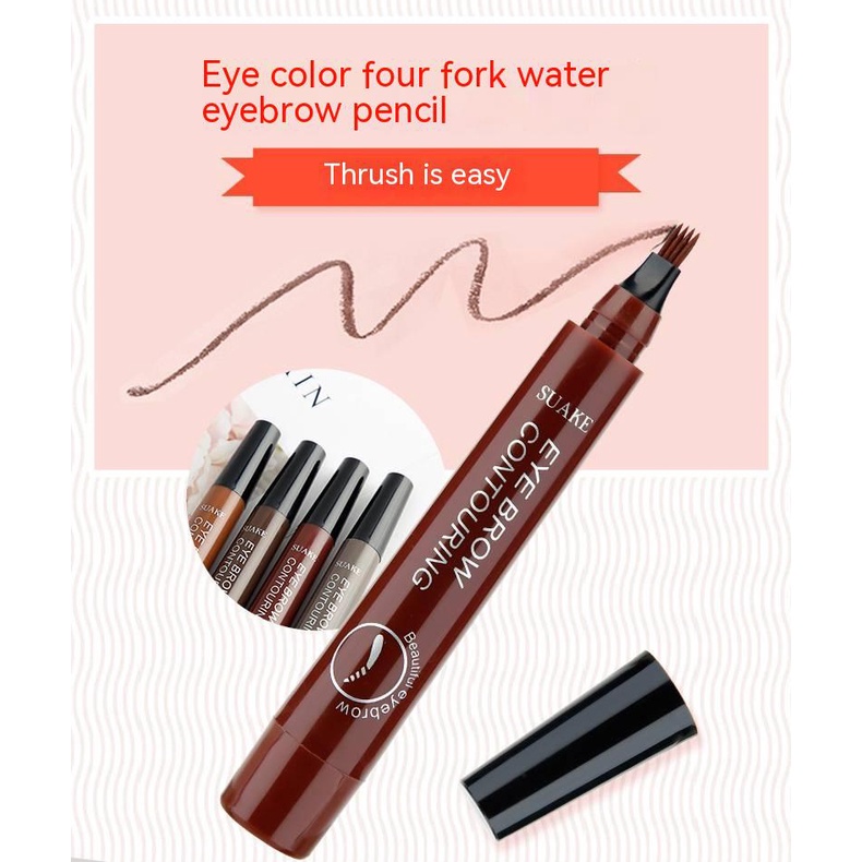 SUAKE ORIGINAL Pensil Alis Eyebrow Contouring Waterproof Long Lasting Tahan Air Tahan Lama
