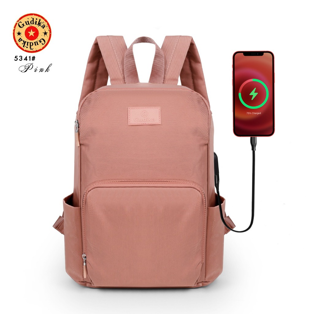 DISKON 100% ORI ~ BACKPACK GUDIKA AUTHENTICY 5341 ~ TAS RANSEL BESAR WANITA PRIA ~ TAS LAPTOP ~