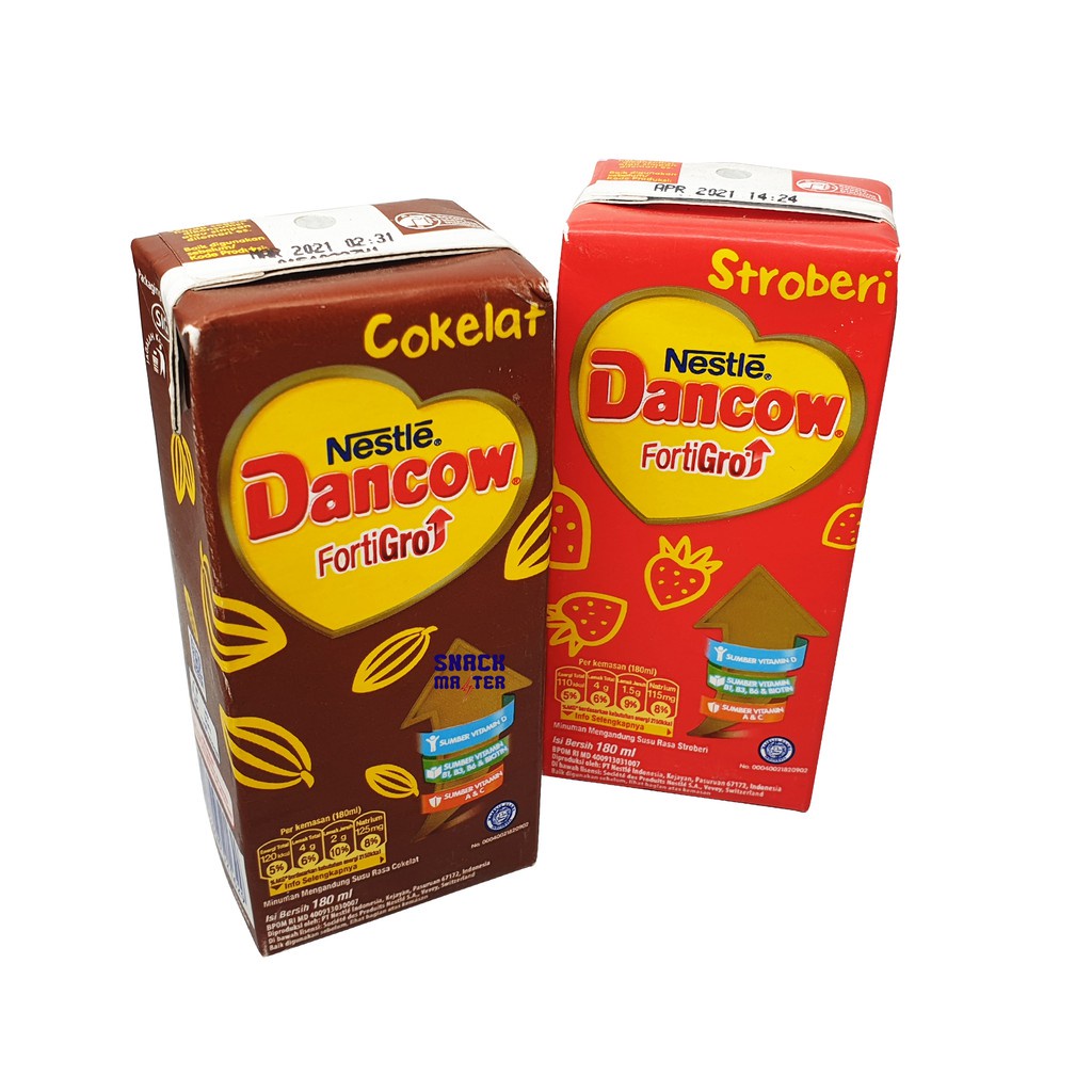 

Dancow FortiGro Susu UHT - Netto 180 ml.