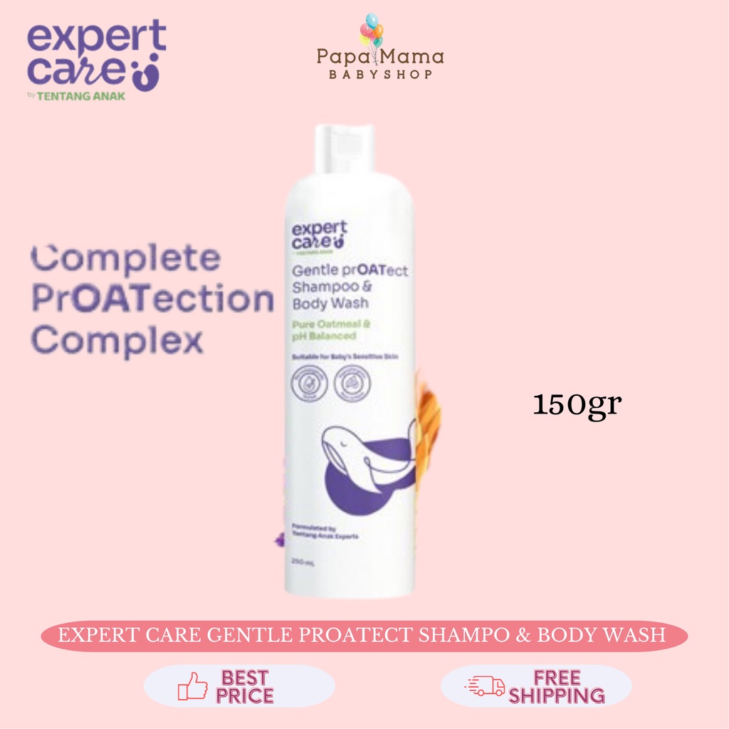 EXPERT CARE - GENTLE PROATECT SHAMPO AND BODY WASH 250ML