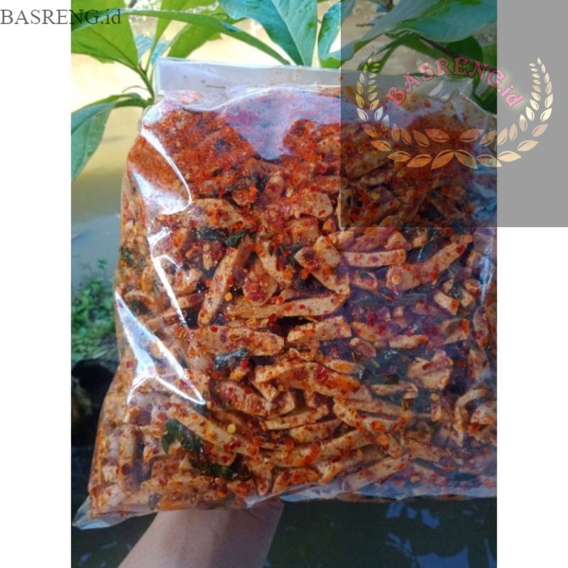 

Basreng pedas daun jeruk 1kg