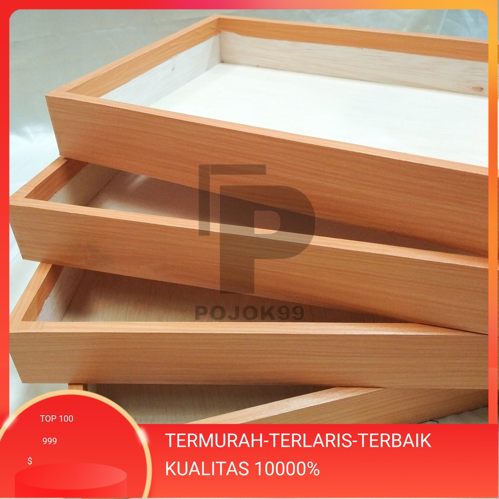 Nampan Seserahan  Kayu / Kotak serbaguna jati belanda