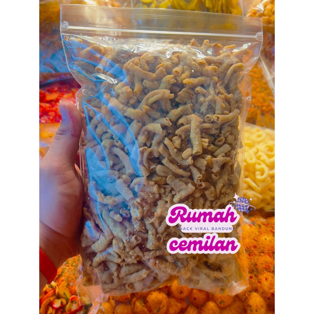 

500gr KERIPIK USUS AYAM CRISPY RUMAH CEMILAN