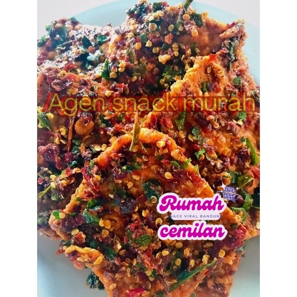 

Tempe Crispy Pedas daun jeruk 250gr RUMAH CEMILAN