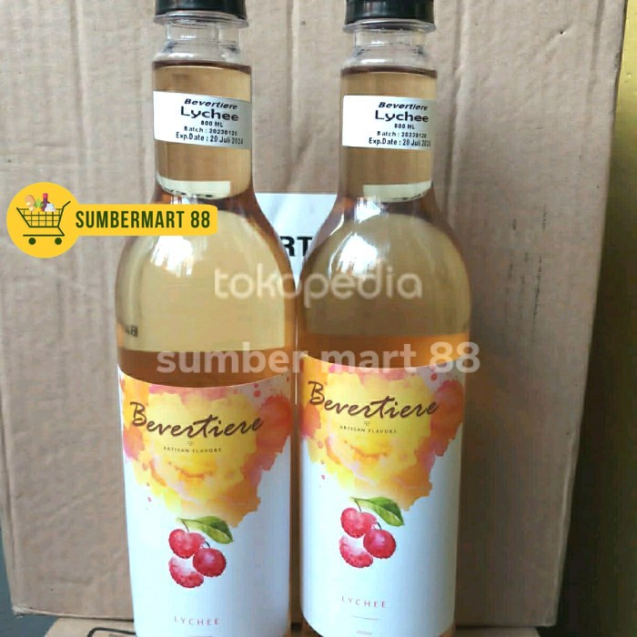 

SYRUP BEVERTIERE PEACH, CARAMEL, LEYCHEE, Sirup Bivertiere paket 2pcs