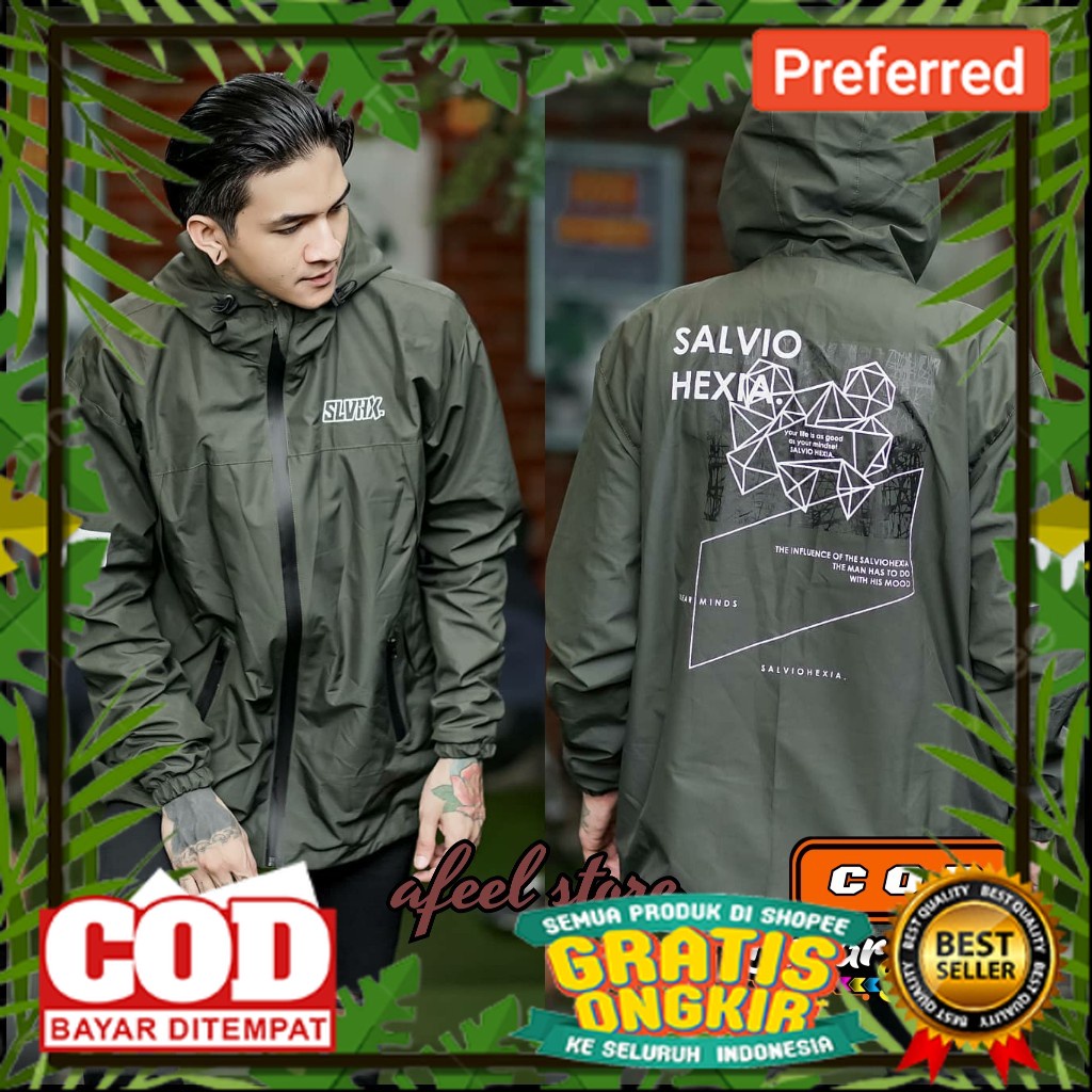 JAKET PARASUT KEREN DESAIN MBOIS //JAKET KASUAL PARASUT-JAKET ORIGINAL SALVIO HEXIA-JAKET WP-JAKET P