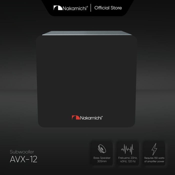 Grosir Subwoofer Home Karaoke 12 Inch Nakamichi AVX-12