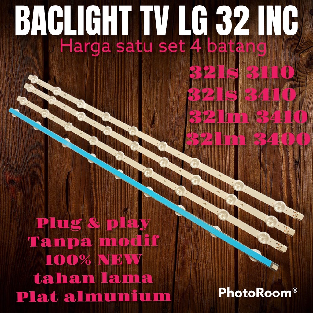 BACKLIGHT LG 32 INC 32LS3400 32LS3110 32LS3410 32LM3400 32LM 32LS 3400 3110 3410 3400 LAMPU TV BL 9K