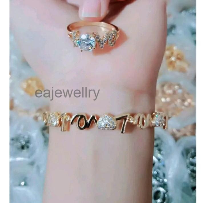 Gelang emas free cincin untuk dewasa model baru 2023 perhiasan wanita