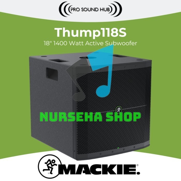 Mackie Thump118S Thump 118S 118 Active Subwoofer Aktif 18" Sub NEW