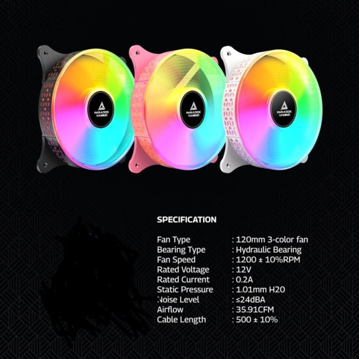 Paradox Gaming HYPERSONIC Fan Case PC - Pink