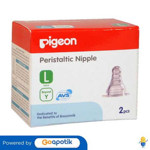 Pigeon Sillicone Nipple Ukuran L Box 2 Pcs