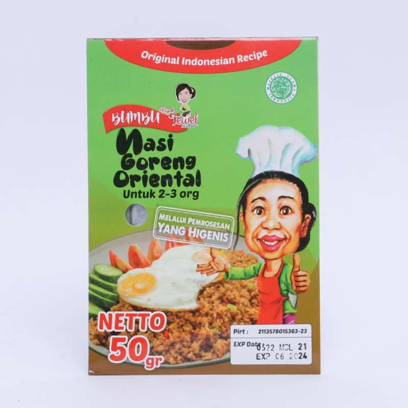 

NYAH TEWEL NASI GRG ORIENTAL 50GR