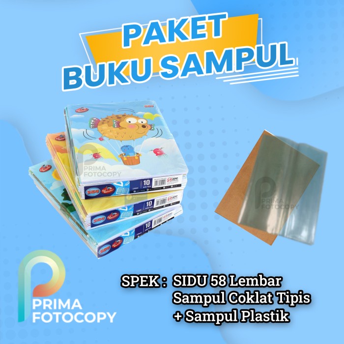 

Paket Buku SIDU 58 Lembar - Disampul Coklat Tipis Dan Plastik | 1pcs
